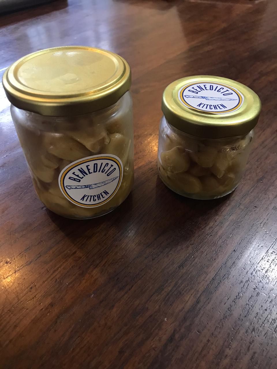 Roasted Garlic in a Jar